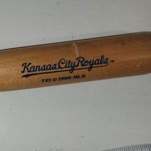 Vintage‎ Kansas City Royals Souvenir Baseball Bat Wood Collectible